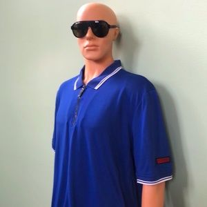 Burberry Short Sleeve Polo Shirt- Men's 2XL COA